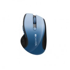 Мышка CANYON CNS-CMSW01BL Wireless Black/Blue (CNS-CMSW01BL) - Фото