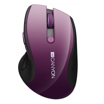 Мышка CANYON CNS-CMSW01P Wireless Purple/Black (CNS-CMSW01P)
