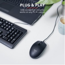 Мишка Trust Basi USB Black (24271) - Фото