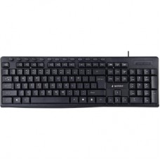 Клавіатура Gembird KB-UM-107-UA USB Black (KB-UM-107-UA) - Фото