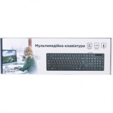 Клавіатура Gembird KB-MCH-04-UA USB Black (KB-MCH-04-UA) - Фото