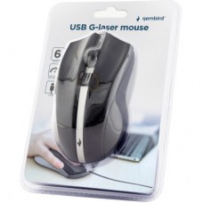 Мишка Gembird MUS-GU-02 USB Black (MUS-GU-02) - Фото