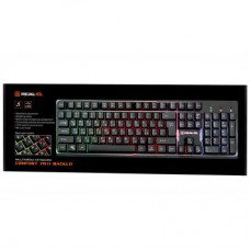 Клавіатура REAL-EL 7011 Comfort Backlit Black - Фото