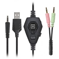 Наушники REAL-EL GDX-7680 Black - Фото