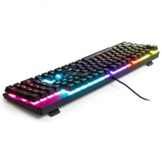 Клавіатура Vinga KBGM-100 LED Blue Switch USB Black (KBGM-100 Black) - Фото