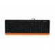 Клавиатура A4Tech FKS10 USB Orange (4711421963398)