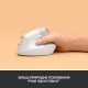 Мышка Logitech Lift Vertical Ergonomic Wireless/Bluetooth White (910-006475)