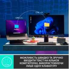 Клавиатура Logitech MX Mechanical Wireless Illuminated Performance Graphite (920-010757) - Фото