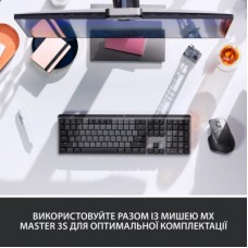 Клавиатура Logitech MX Mechanical Wireless Illuminated Performance Graphite (920-010757) - Фото