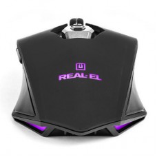 Мишка REAL-EL RM-525 Black - Фото