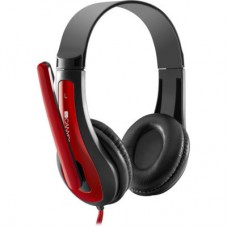 Наушники Canyon HSC-1 Black-Red (CNS-CHSC1BR) - Фото