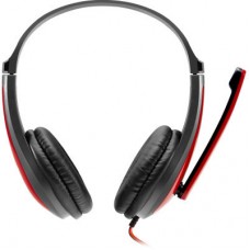 Наушники Canyon HSC-1 Black-Red (CNS-CHSC1BR) - Фото
