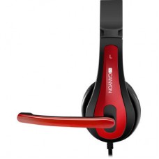 Наушники Canyon HSC-1 Black-Red (CNS-CHSC1BR) - Фото