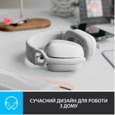 Наушники Logitech Zone Vibe 100 Wireless Off-White (981-001219) - Фото