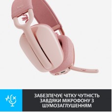 Наушники Logitech Zone Vibe 100 Wireless Rose (981-001224) - Фото