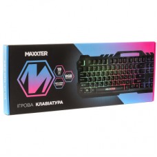 Клавіатура Maxxter KBG-UML-01-UA USB Black (KBG-UML-01-UA) - Фото