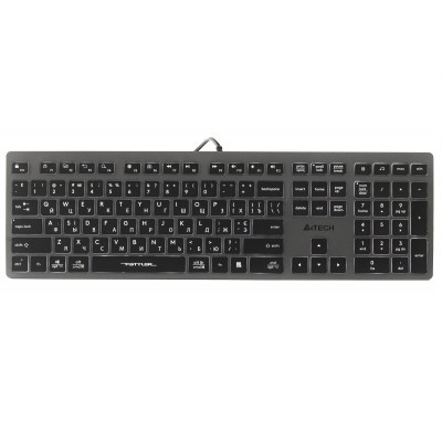 Клавиатура A4Tech FX60H USB Grey White backlit