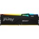 Модуль пам'яті для комп'ютера DDR5 64 GB (2x32GB) 5600 MHz FURY Beast RGB Kingston Fury (ex.HyperX)