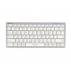 Клавиатура A4Tech FBX51C Wireless/Bluetooth White (FBX51C White)