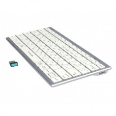 Клавиатура A4Tech FBX51C Wireless/Bluetooth White (FBX51C White) - Фото
