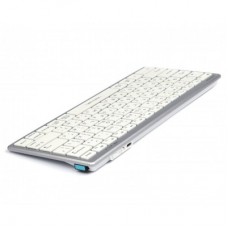 Клавиатура A4Tech FBX51C Wireless/Bluetooth White (FBX51C White) - Фото