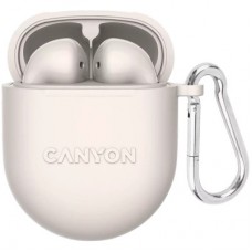 Навушники Canyon TWS-6 Beige (CNS-TWS6BE) - Фото