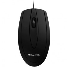 Мышка Canyon CM-1 USB Black (CNE-CMS1) - Фото