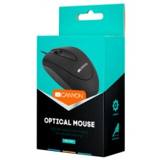 Мышка Canyon CM-1 USB Black (CNE-CMS1) - Фото