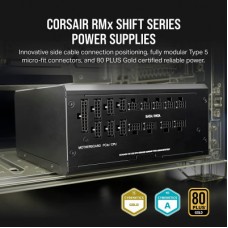 Блок живлення Corsair 750W RM750x Shift PCIE5 (CP-9020251-EU) Блок живлення Corsair 750W RM750x Shift PCIE5 (CP-9020251-EU) - Фото