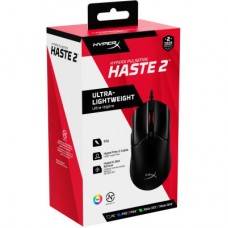 Мышка HyperX Pulsefire Haste 2 USB Black (6N0A7AA) - Фото