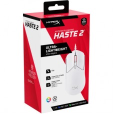 Мышка HyperX Pulsefire Haste 2 USB White (6N0A8AA) - Фото