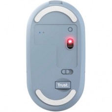 Мышка Trust Puck Wireless/Bluetooth Silent Blue (24126) - Фото