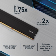 Модуль пам'яті для комп'ютера DDR5 32GB (2x16GB) 5600 MHz Pro Micron (CP2K16G56C46U5) Модуль пам'яті для комп'ютера DDR5 32GB (2x16GB) 5600 MHz Pro Micron (CP2K16G56C46U5) - Фото