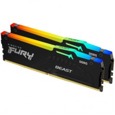 Модуль пам'яті для комп'ютера DDR5 64 GB (2x32GB) 5200 MHz Beast RGB EXPO Kingston Fury (ex.HyperX)