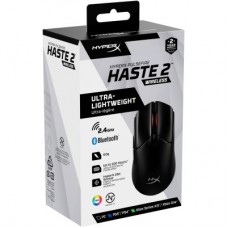 Мышка HyperX Pulsefire Haste 2 Wireless Black (6N0B0AA) - Фото