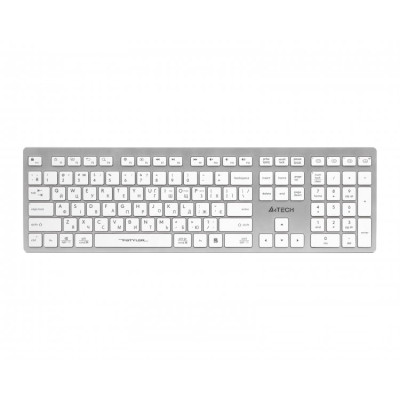 Клавиатура A4Tech FBX50C USB/Bluetooth White (FBX50C White)