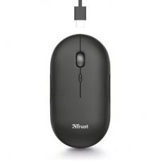 Мышка Trust Puck Wireless/Bluetooth Silent Black (24059) - Фото