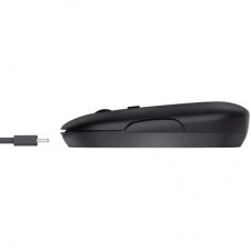 Мышка Trust Puck Wireless/Bluetooth Silent Black (24059) - Фото