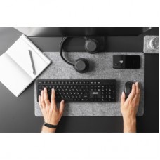 Клавіатура 2E KS260 Wireless Black (2E-KS260WB) - Фото
