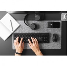Клавіатура 2E KS260 Wireless Black (2E-KS260WB) - Фото