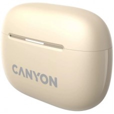 Навушники Canyon TWS-10 OnGo ANC ENC Beige (CNS-TWS10BG) - Фото