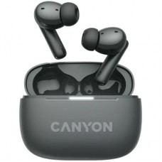 Навушники Canyon TWS-10 OnGo ANC ENC Black (CNS-TWS10BK) - Фото