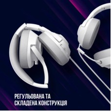 Наушники Lorgar Noah 101 Gaming 3.5 мм White (LRG-GHS101W) - Фото