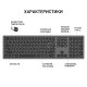 Клавиатура OfficePro SK1550 Wireless Black (SK1550B) Клавиатура OfficePro SK1550 Wireless Black (SK1550B)