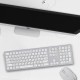 Клавиатура OfficePro SK1550 Wireless White (SK1550W)