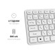 Клавиатура OfficePro SK790W Wireless/Bluetooth White (SK790W) Клавиатура OfficePro SK790W Wireless/Bluetooth White (SK790W)