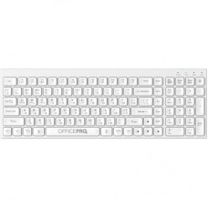 Клавиатура OfficePro SK985W Wireless/Bluetooth White (SK985W)
