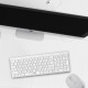 Клавиатура OfficePro SK985W Wireless/Bluetooth White (SK985W)