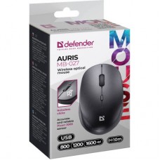 Мышка Defender Auris MB-027 Wireless Black (52027) - Фото