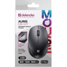 Мышка Defender Auris MB-027 Wireless Black (52027) - Фото